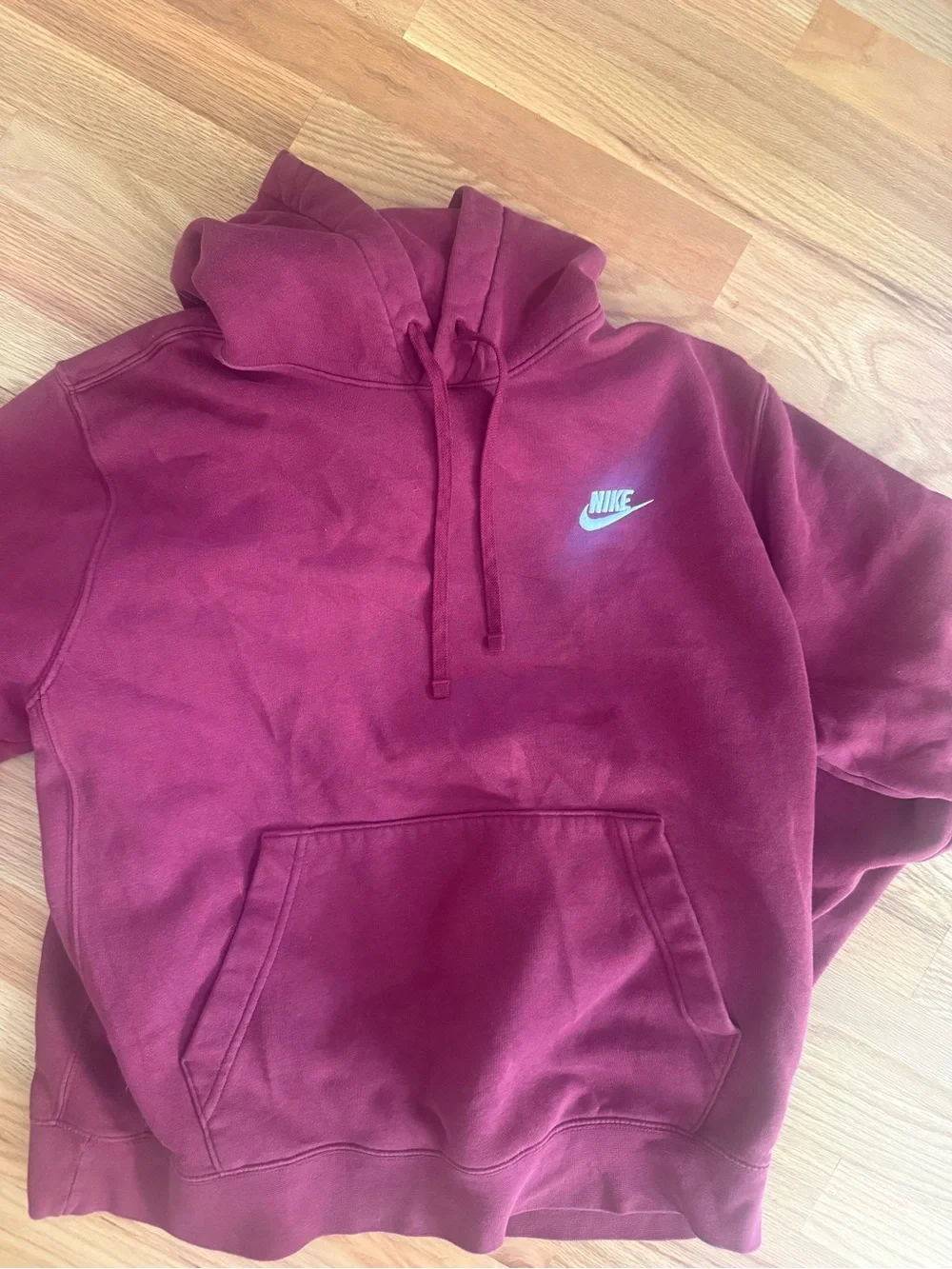 Nike Burgundy hoodie